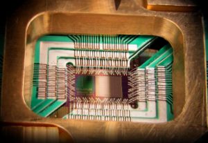 D-Waves 128 Chip from its Quantum Annealer