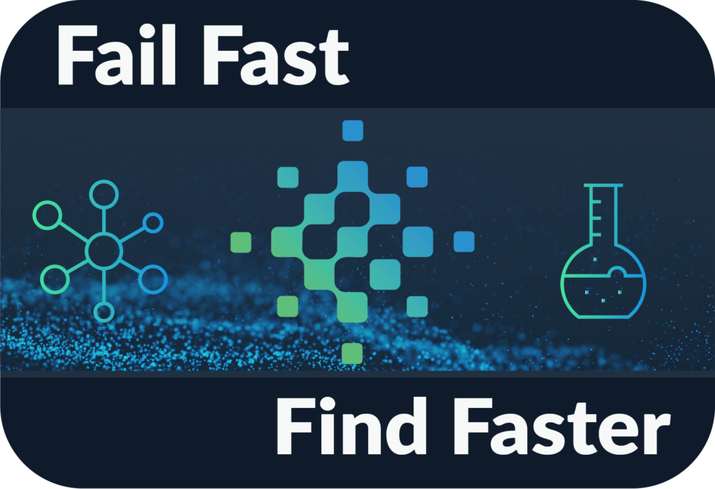 The image for the PolarisQB blog post on how "failing fast" with their Quantum-Aided Drug Design platform can accelerate drug discovery.