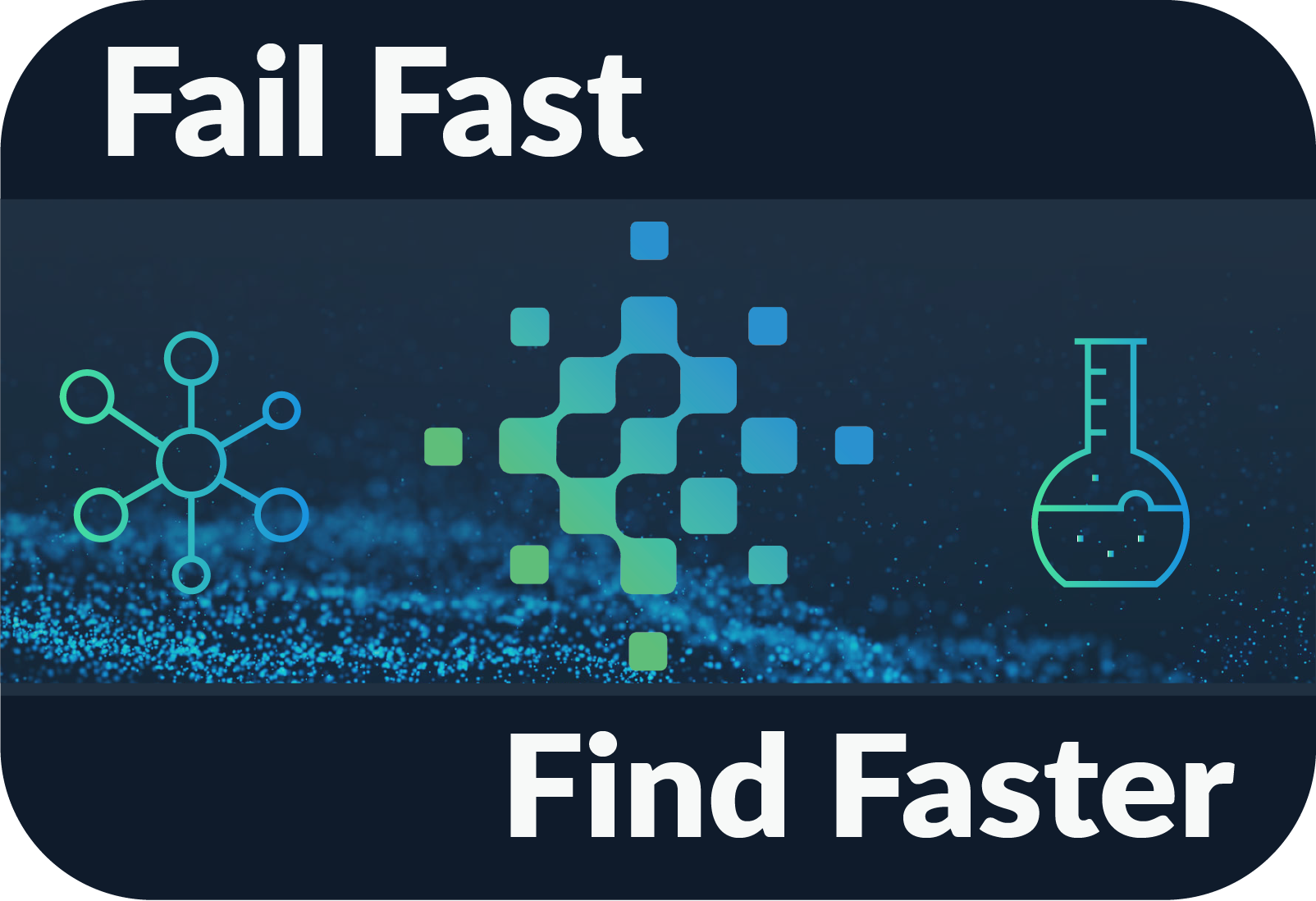 The image for the PolarisQB blog post on how "failing fast" with their Quantum-Aided Drug Design platform can accelerate drug discovery.